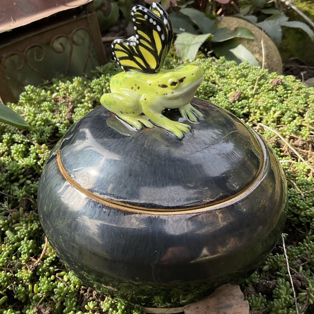 Faerie Frog Pot Image