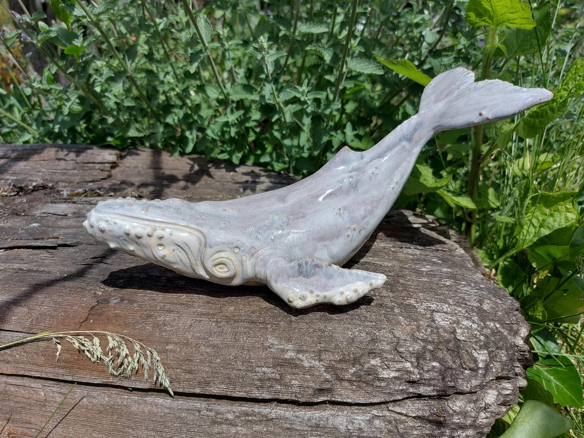 Ceramic Humpback Whale